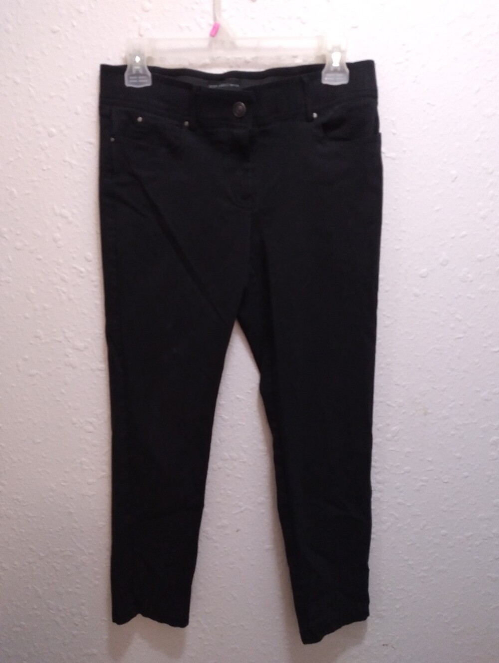 Joan Vass Black Skinny Jeans